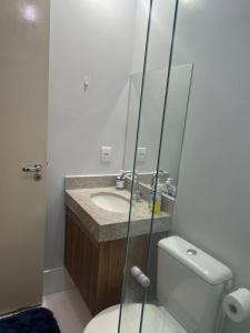 Flat em Edifício Metropolitan Jardim Goiás - Moto GP à 5KM