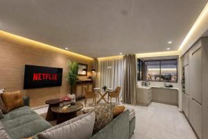 Marrakesh Guéliz Chic fiber studio & terrace corner