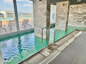 Depto con vista al mar y piscina temperada