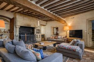 Le manoir de Saint-Ouen avec piscine chauffée intérieure