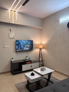 Basera Azure Elegant 1 Bhk Flat Stunning Night view