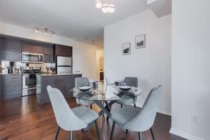 Modern 2BR City View Retreat with Balcony & Workspace