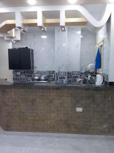 A two-bedroom apartment with a living room