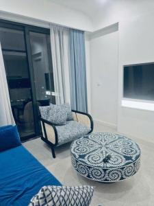 Căn hộ 58m2 1 phòng ngủ có phòng khách rộng rãi