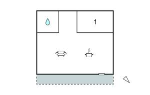 Nice Apartment In Brela With House Sea View