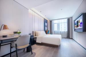 Qingdao Atour Hotel Qingdao May Fourth Square, South Fuzhou Road Hotel room