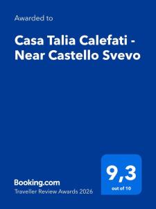 Casa Talia Calefati - Near Castello Svevo