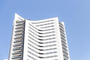 Luxury apartment in urban sky