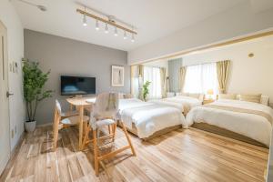Sapporo Central Apartment 3 Beds Kitchen Free WiFi