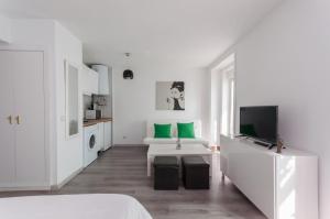 Casa blanca con mucha energía