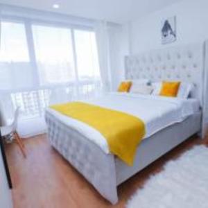 classy executive three bedroom apartment with fully equipped gym ample parking space swimming pool children playing ground and amazing scenic views