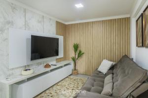 Apto c Churrasqueira a 300 m da Praia MAY0501