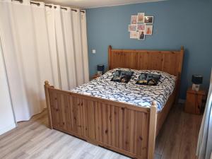 appartement en rez de jardin et terrasse dans villa