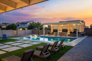 Backyard Oasis Heated Pool Game Room Gazebo