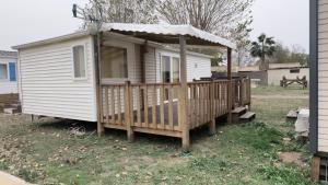 Mobi Home 4 personnes tout confort Juillet & Août Bord étang de Thau Marseillan