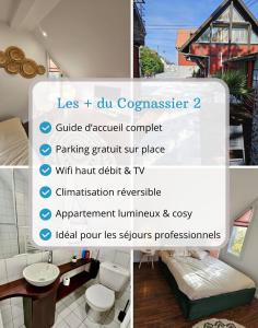 Les Cognassiers - Studio Cosy & Climatisation - Parking Gratuit