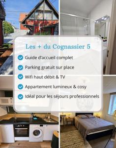 Les Cognassiers - Studio Cosy & Climatisation - Parking Gratuit
