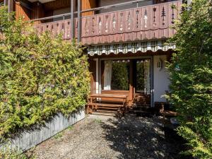 Duplex 2 chambres avec cheminée, garage et terrasse - La Clusaz, proche des pistes, WIFI inclus - FR-1-437-12