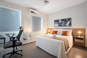 Copacabana Vibes - 3min praia & metrô - Check-in 24hr - Home Office 500mb