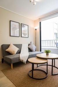 Stylish 2BR Apt in Santiago for 5 Gym Access