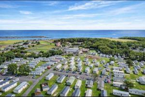 Brand new static caravan at cresswell towers
