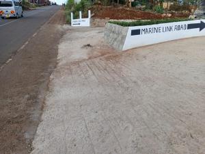 Marine waters retreat