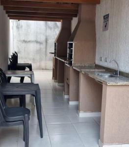 Cantinho feliz, apto com piscina, próximo à praia