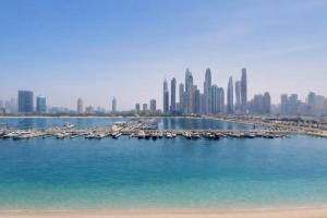 Luxury Beachfront Marina View Apartment With Private Beach Access By Green Sky Holiday Homes