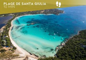 U Mulinu, Villa vue mer panoramique Santa Giulia