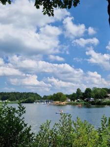 Mobilheim Herzmuschel mit Veranda am Kransburger See 554