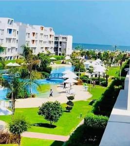 شاليهات بقرية مارينا دلتا لاجونز السياحية