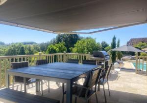 Villa 10 couchages avec piscine chauffée & jacuzzi avec vue imprenable
