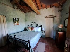 Medieval Tower With Tuscan Hills View