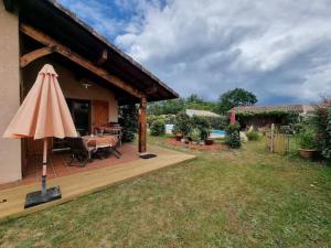 Landaise Lou Pao, 2 maisons, piscine, Lac de Léon