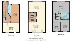 Modern 4 Bedroom House for 9 Guests With Free Parking by The Cosy Corner Nationwide