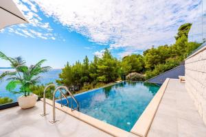 Luxury Seafront Villa Blue Planet Korcula with Pool