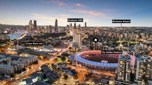 12th floor Stadium View -2BR-Free Parking-CBD