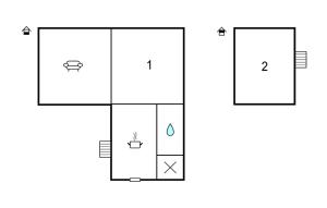 Lovely Home In Palau With House Sea View