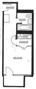 Résidence Roc De Peclet 1 - Val Thorens location: Joli studio pour 4 face aux pistes MAE-9040