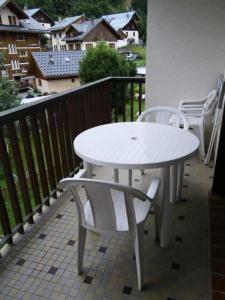 Résidence Le Praz - Studio cabine 4 personnes 2 exposé Sud MAE-9104