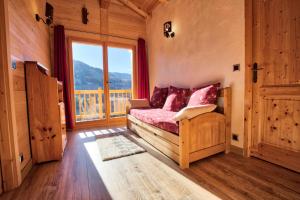 Résidence Le Champ De La Caille - Charmant chalet typique avec de superbes vues montagnes MAE-3254
