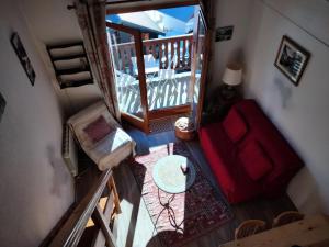Résidence Les Arolles - Studio mezzanine 4 personnes 3 exposé Sud MAE-6264