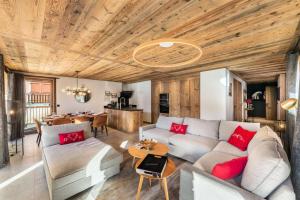 Chalet Du Col De La Lune - Appartement pour 8 personnes neuf dans un chalet au centre de St Martin de Belleville MAE-0804