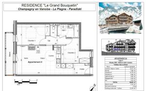 Résidence Le Grand Bouquetin - 3 Pièces pour 6 Personnes MAE-9974