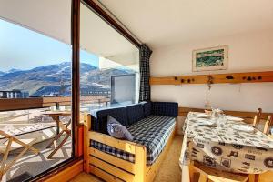 Résidence Chaviere - Studio lumineux · Départ et retour ski aux pieds · Balcon vue sur pistes MAE-3534