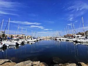Résidence Copacabana - Appartement deux pièces avec accès direct à la plage à Port Leucate. Réf: 1COP_102A MAE-6494