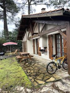 Résidence 02432-lacanau - Maison quartier calme pour 5 personnes, 100m du lac MAE-1021