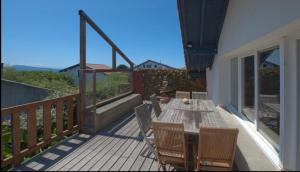 Bidart centre maison vue mer