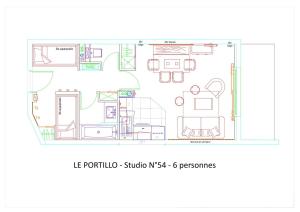 Résidence Le Portillo - Piscine - Studio pour 6 Personnes MAE-5263