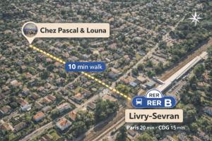 Chez Pascal et Louna au calme avec Jacuzzi ! Proche PARIS et RER B et CDG AÉROPORT